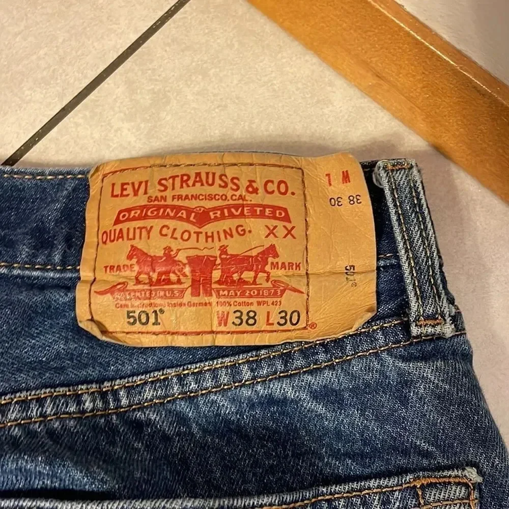 Levi’s 501 mens straight fit Corte recto jeans